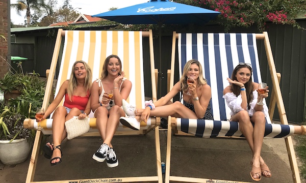 Giant Deck Chair hire