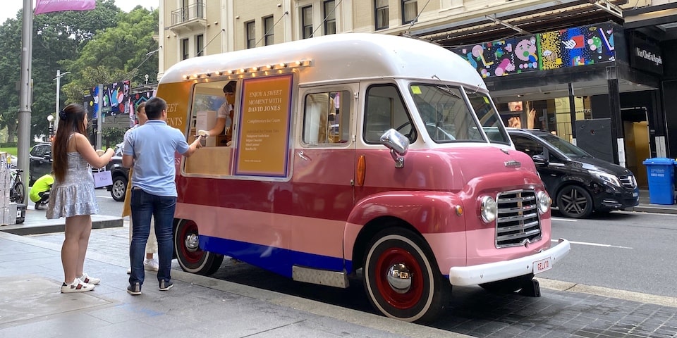 Retro Ice Cream Van hire