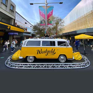 Event Hire & Pop Up Stores - Vintage Car Rental & Kombi VW Van in Singapore