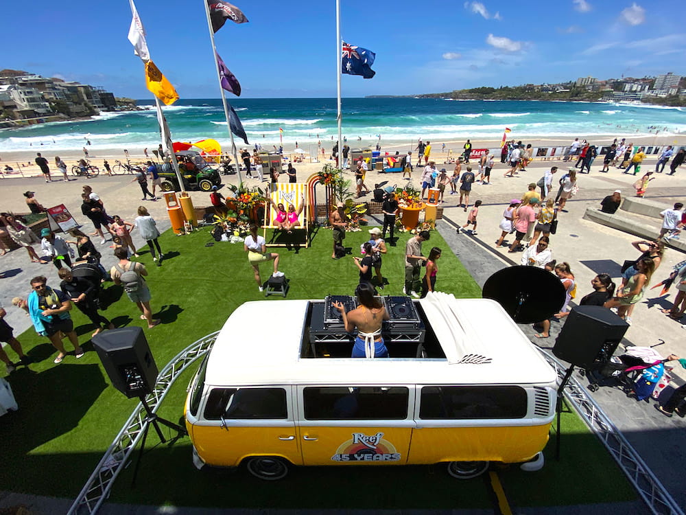 Product Sampling Venue Permit Bondi Beach - Kombi & Co.