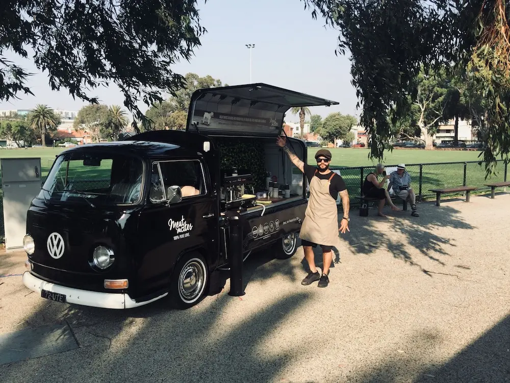 Vintage Coffee Truck