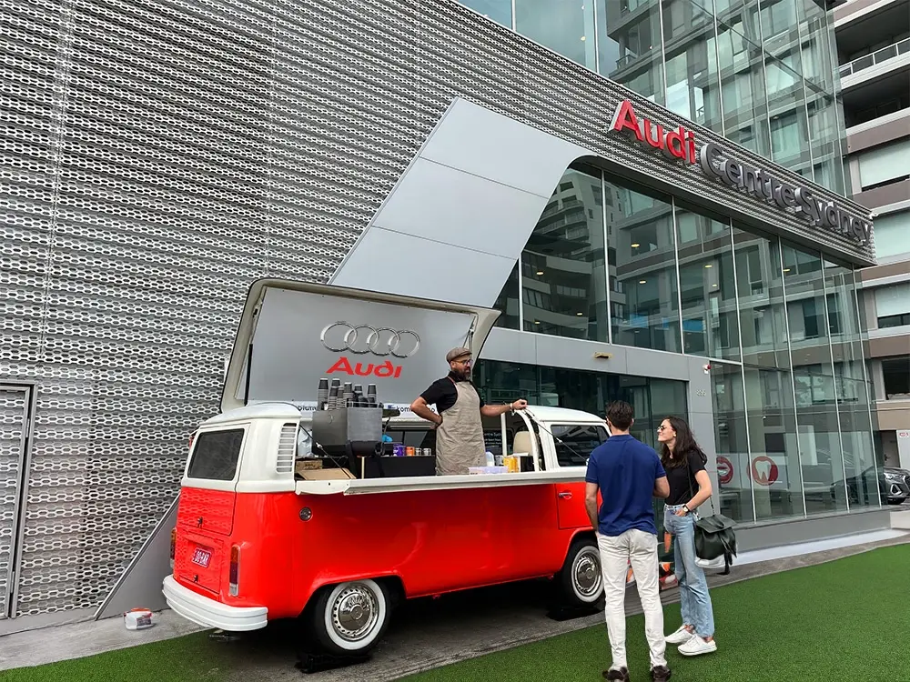 Vintage Coffee Van